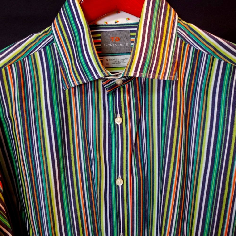 Men's Dress Cuff Shirt by Thomas Dean
